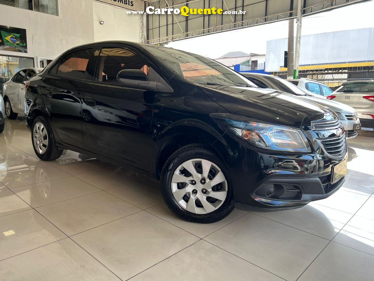 CHEVROLET   PRISMA SED. LT 1.4 8V FLEXPOWER 4P   PRETO 2015 1.4 FLEX - Loja