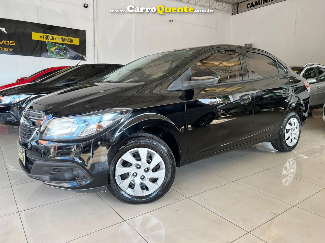 CHEVROLET   PRISMA SED. LT 1.4 8V FLEXPOWER 4P   PRETO 2015 1.4 FLEX - Loja