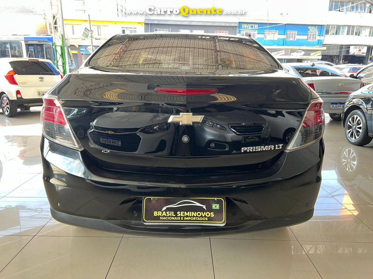 CHEVROLET   PRISMA SED. LT 1.4 8V FLEXPOWER 4P   PRETO 2015 1.4 FLEX - Loja