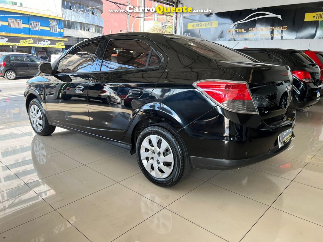 CHEVROLET   PRISMA SED. LT 1.4 8V FLEXPOWER 4P   PRETO 2015 1.4 FLEX - Loja