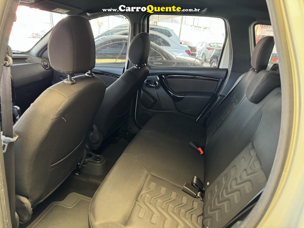 RENAULT   DUSTER DYNAMIQUE 1.6 FLEX 16V AUT.   BRANCO 2019 1.6 FLEX - Loja