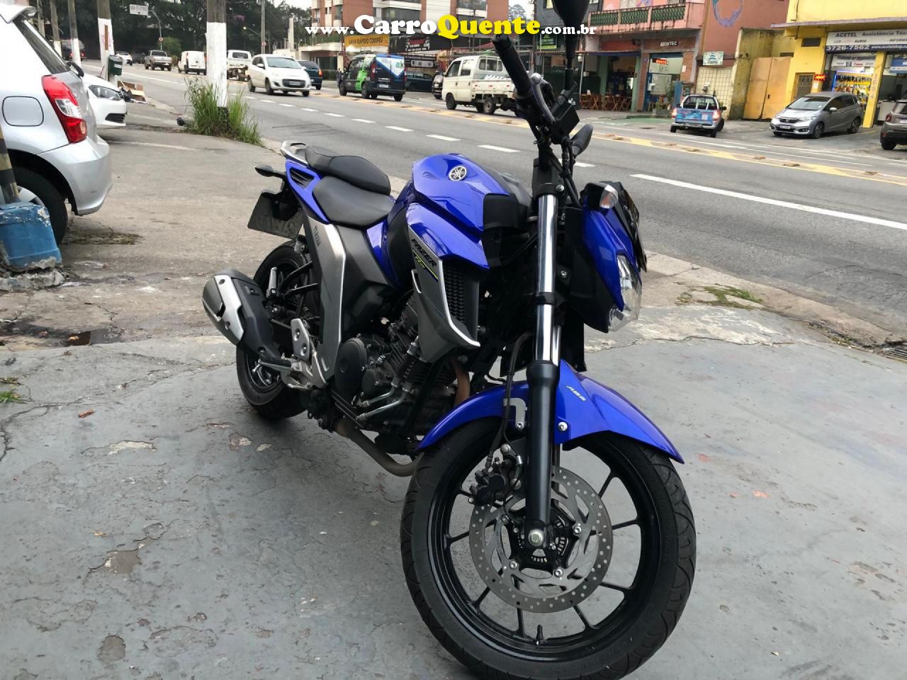 YAMAHA    FAZER 250 COM ABS    AZUL 2021 250 FLEX - Loja