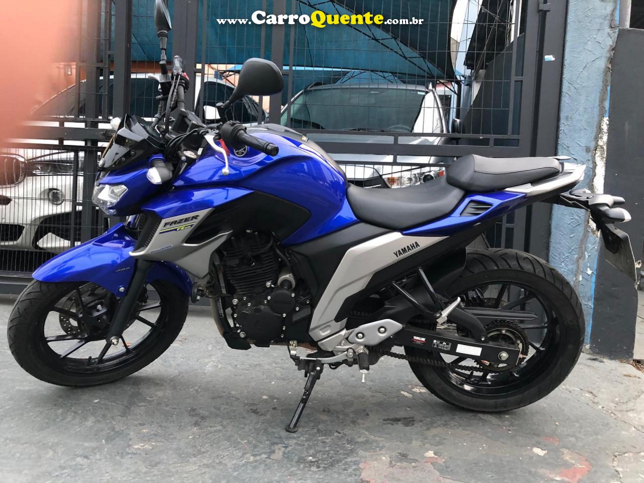 YAMAHA    FAZER 250 COM ABS    AZUL 2021 250 FLEX - Loja