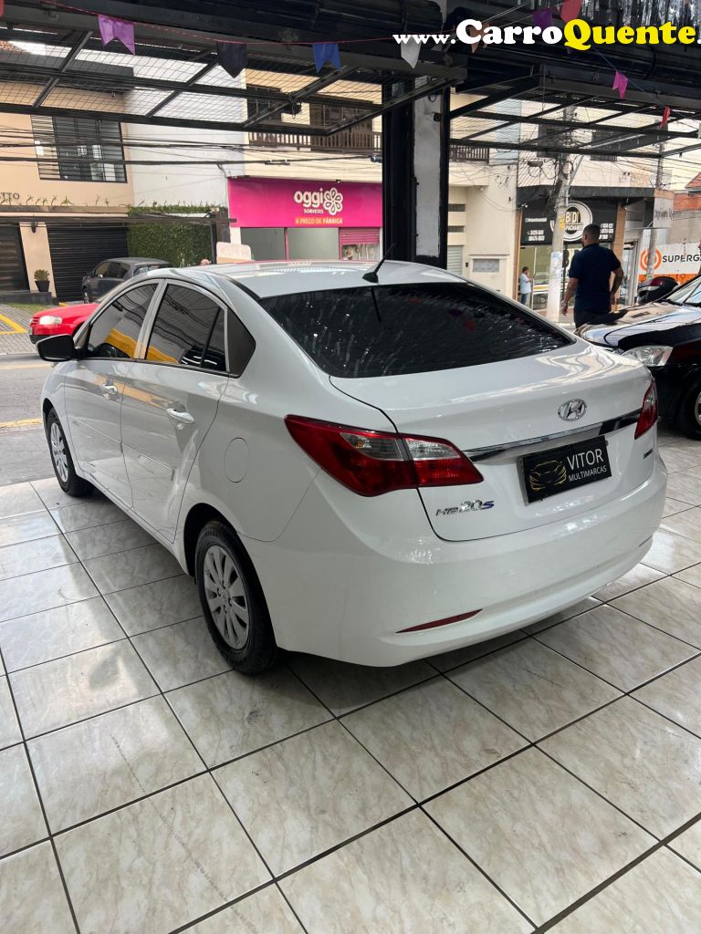 HYUNDAI   HB20S C.PLUSC.STYLE1.0 FLEX 12V MEC. 4P   BRANCO 2015 1.0 FLEX - Loja