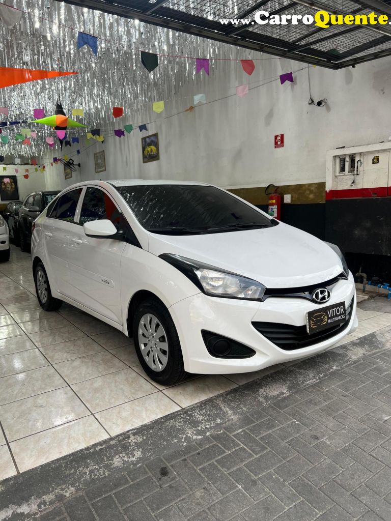 HYUNDAI   HB20S C.PLUSC.STYLE1.0 FLEX 12V MEC. 4P   BRANCO 2015 1.0 FLEX - Loja