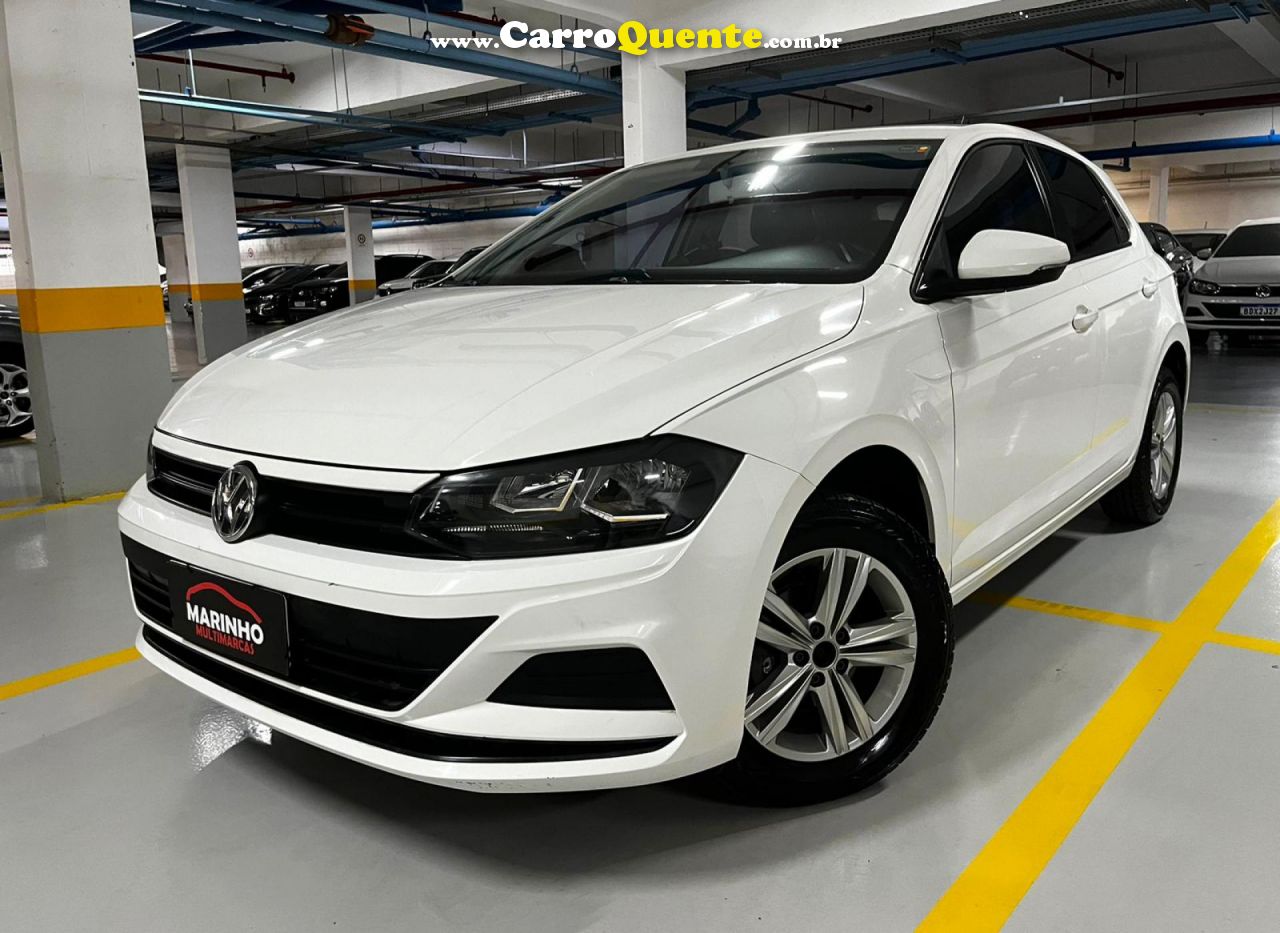 VOLKSWAGEN   POLO 1.6 MSI FLEX TOP LINHA MULTIMIDIA RODAS BAIXA KM OTIMO ESTADO   BRANCO 2020 1.6 FLEX - Loja