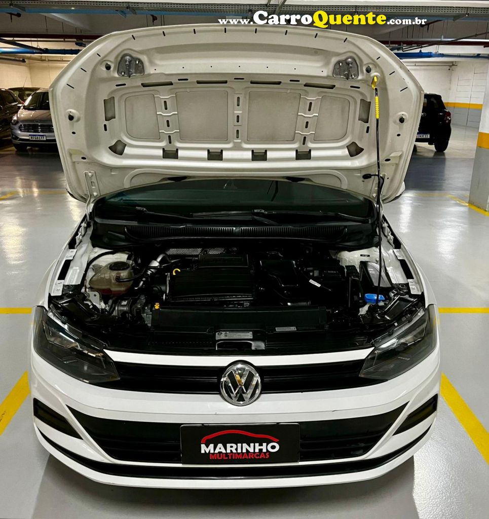 VOLKSWAGEN   POLO 1.6 MSI FLEX TOP LINHA MULTIMIDIA RODAS BAIXA KM OTIMO ESTADO   BRANCO 2020 1.6 FLEX - Loja