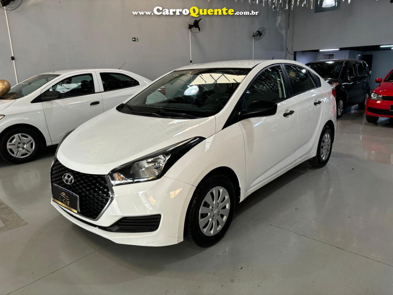 HYUNDAI   HB20S UNIQUE 1.0 FLEX 12V MEC.   BRANCO 2019 1.0 FLEX - Loja