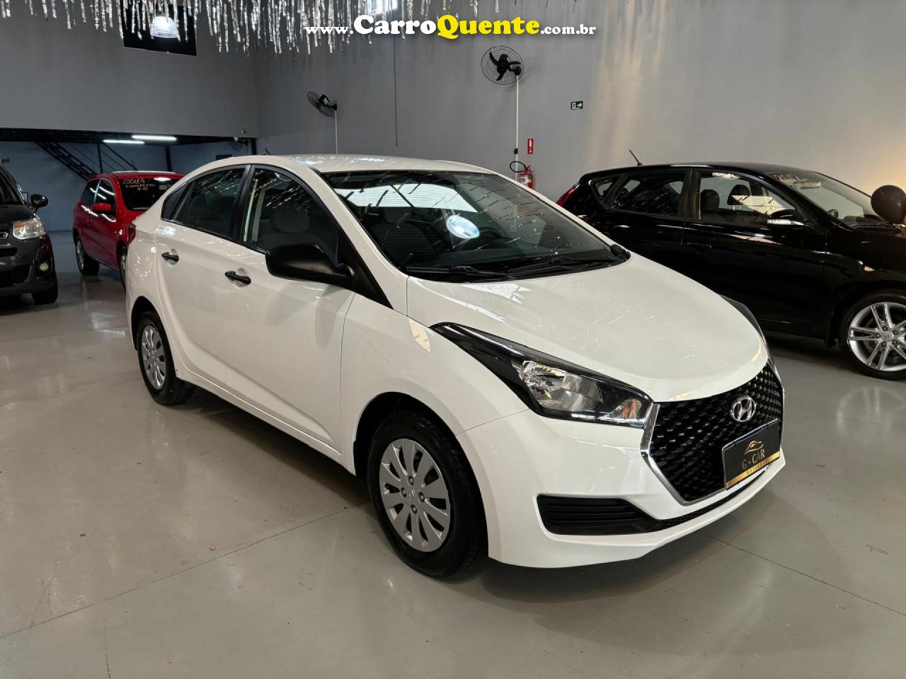 HYUNDAI   HB20S UNIQUE 1.0 FLEX 12V MEC.   BRANCO 2019 1.0 FLEX - Loja