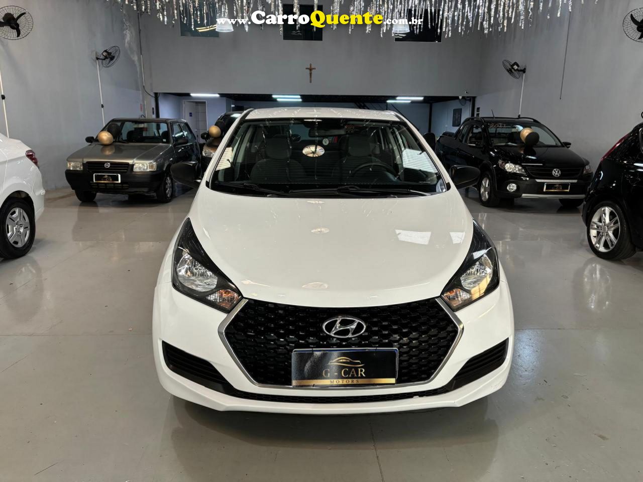 HYUNDAI   HB20S UNIQUE 1.0 FLEX 12V MEC.   BRANCO 2019 1.0 FLEX - Loja