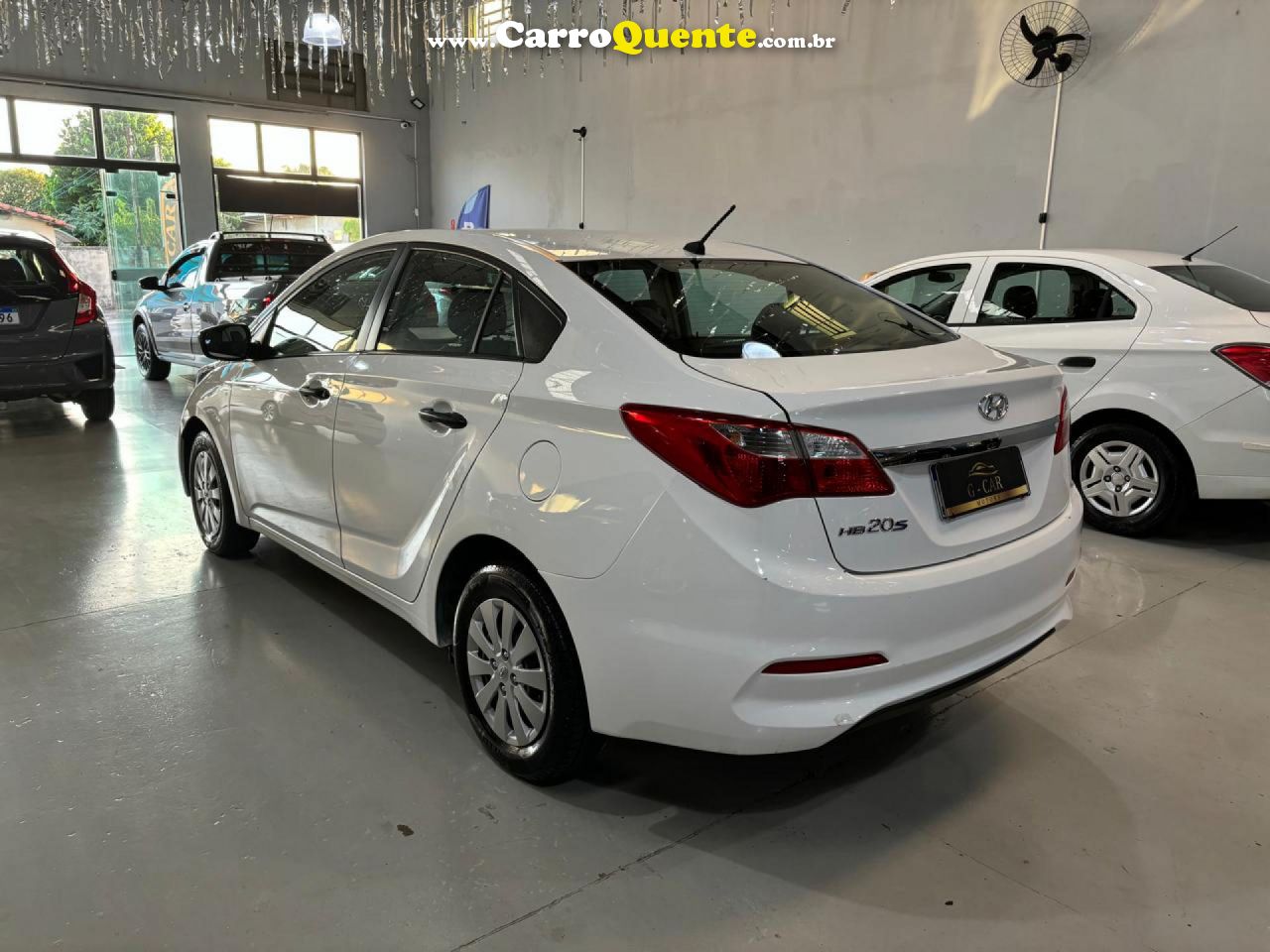 HYUNDAI   HB20S UNIQUE 1.0 FLEX 12V MEC.   BRANCO 2019 1.0 FLEX - Loja