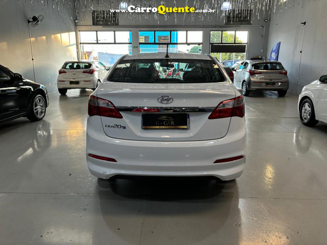 HYUNDAI   HB20S UNIQUE 1.0 FLEX 12V MEC.   BRANCO 2019 1.0 FLEX - Loja