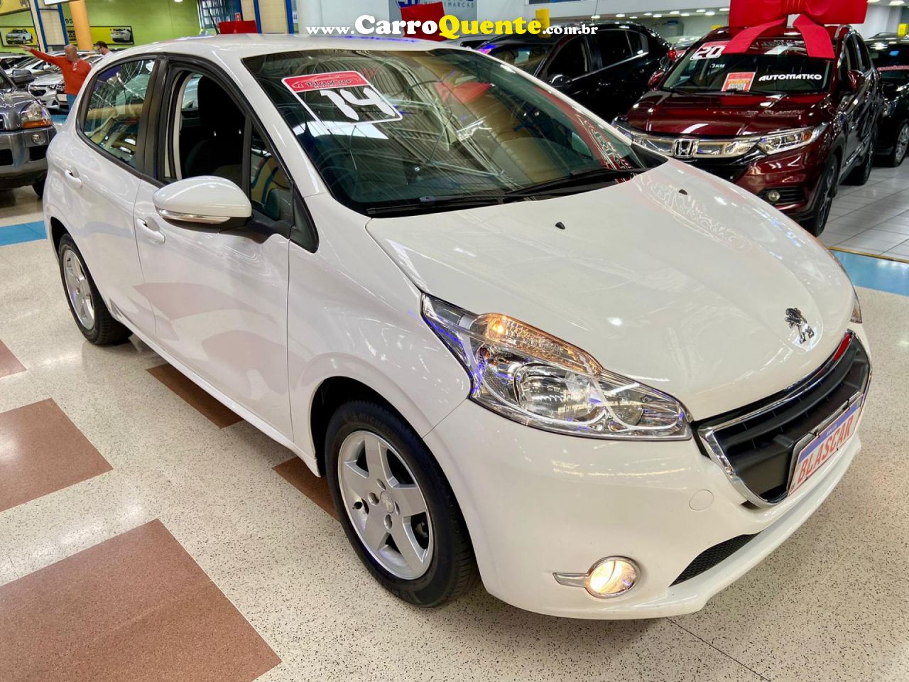 PEUGEOT   208 ACTIVEACTIVE PACK 1.5 FLEX 8V 5P   BRANCO 2014 1.5 FLEX - Loja