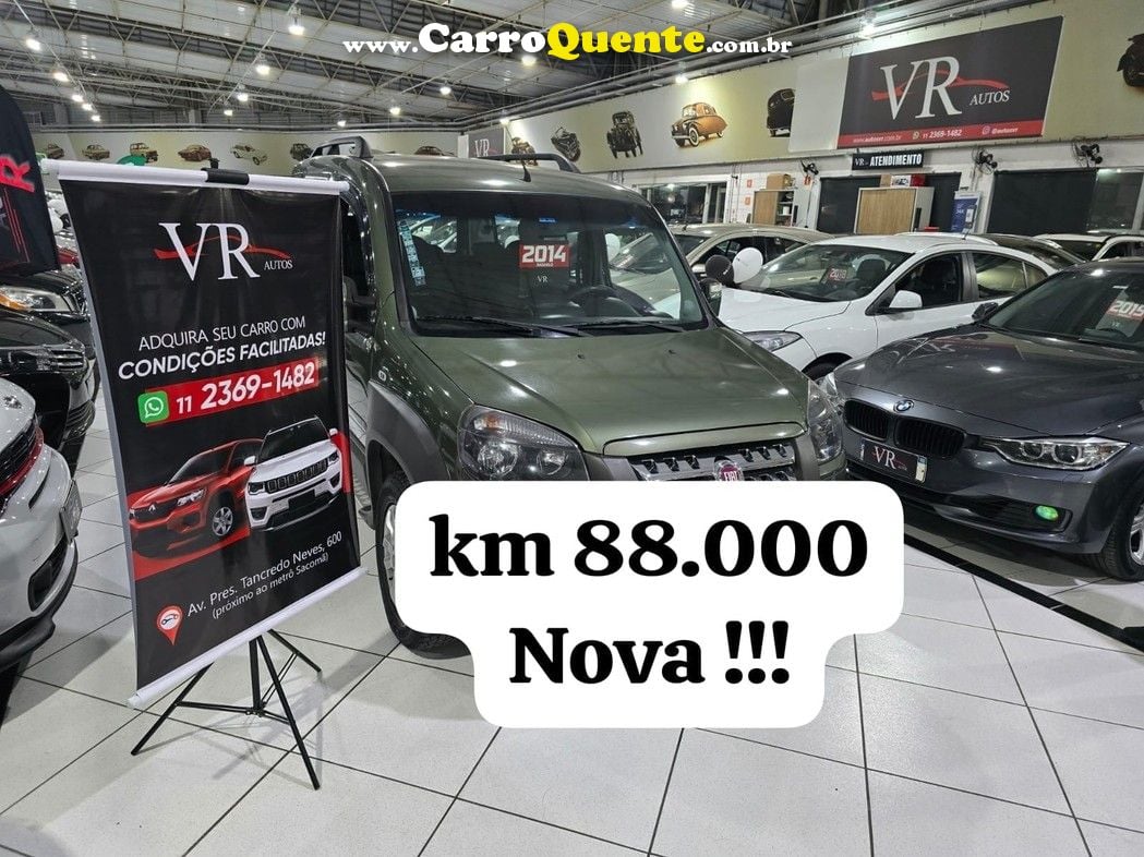FIAT DOBLO 1.8 MPI ADVENTURE SEGUNDO DONO 88.000KM!! - Loja