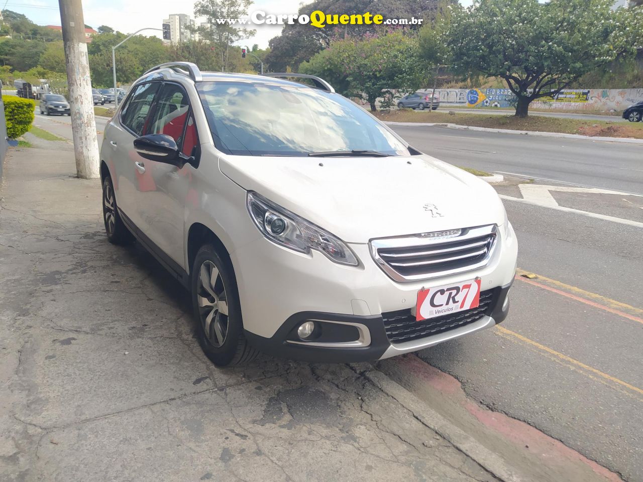 PEUGEOT   2008 GRIFFE 1.6 FLEX 16V 5P AUT.   BRANCO 2016 1.6 FLEX - Loja