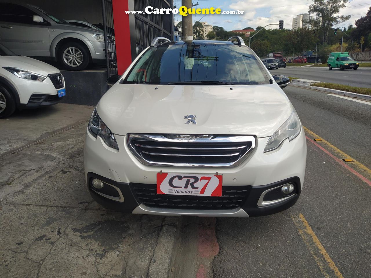 PEUGEOT   2008 GRIFFE 1.6 FLEX 16V 5P AUT.   BRANCO 2016 1.6 FLEX - Loja