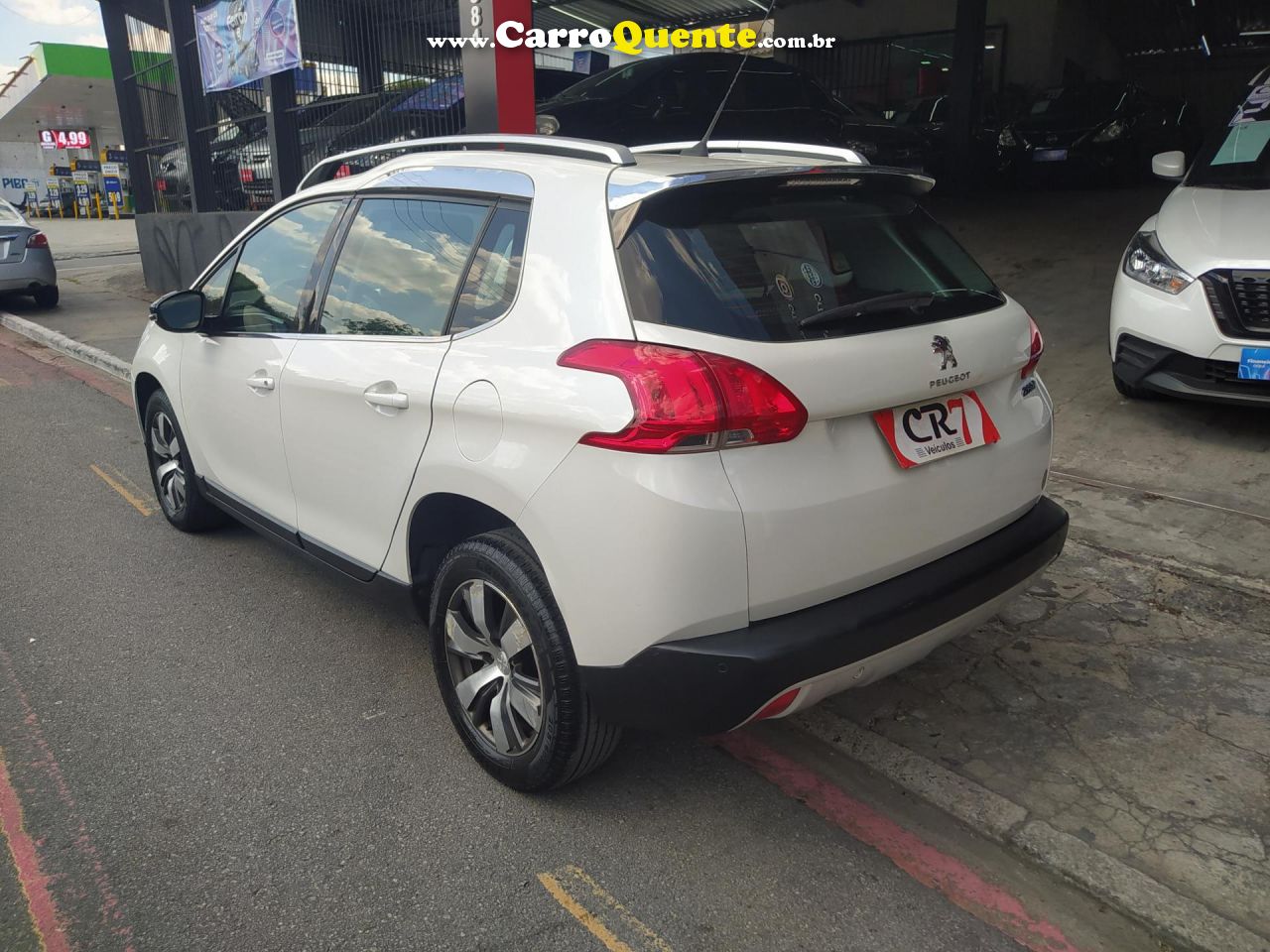 PEUGEOT   2008 GRIFFE 1.6 FLEX 16V 5P AUT.   BRANCO 2016 1.6 FLEX - Loja