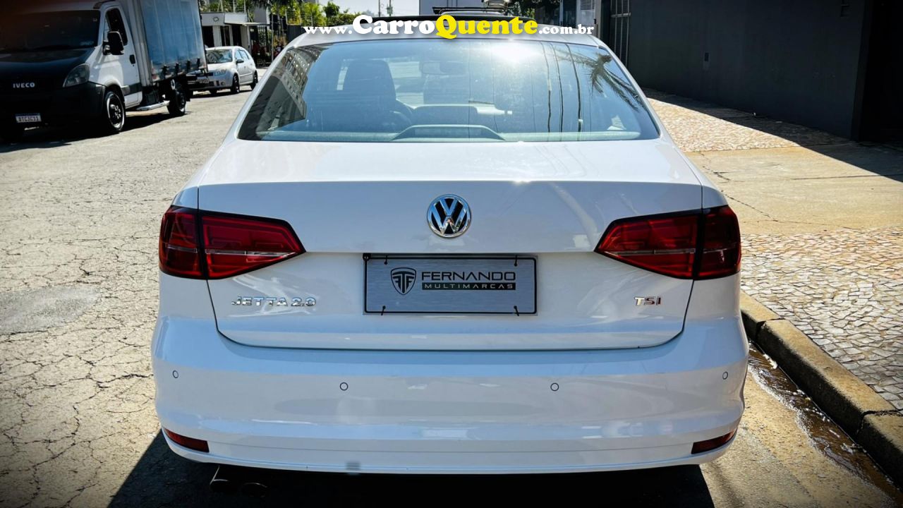 VOLKSWAGEN   JETTA HIGHLINE 2.0 TSI 16V 4P TIPTRONIC   BRANCO 2016 2.0 GASOLINA - Loja