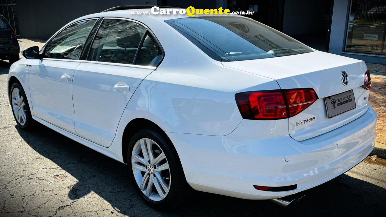 VOLKSWAGEN   JETTA HIGHLINE 2.0 TSI 16V 4P TIPTRONIC   BRANCO 2016 2.0 GASOLINA - Loja