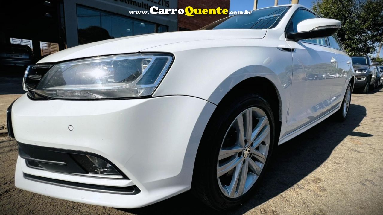 VOLKSWAGEN   JETTA HIGHLINE 2.0 TSI 16V 4P TIPTRONIC   BRANCO 2016 2.0 GASOLINA - Loja