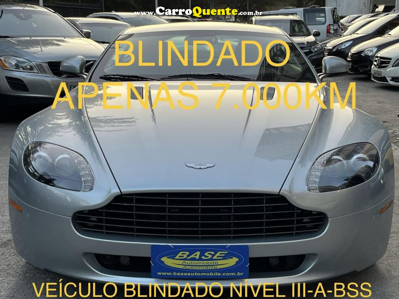 ASTON MARTIN   VANTAGE COUPE 4.7 V8 425CV   PRATA 2010 4.7 GASOLINA - Loja