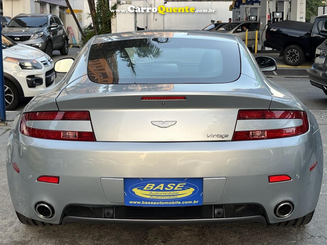 ASTON MARTIN   VANTAGE COUPE 4.7 V8 425CV   PRATA 2010 4.7 GASOLINA - Loja