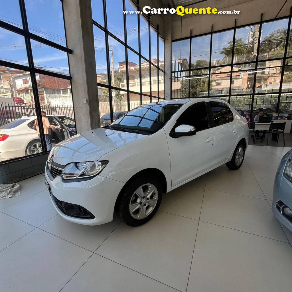 RENAULT   LOGAN EXPRESSION FLEX 1.0 12V 4P   BRANCO 2020 1.0 FLEX - Loja