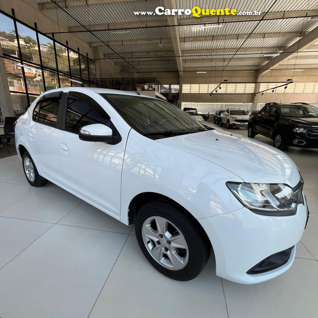 RENAULT   LOGAN EXPRESSION FLEX 1.0 12V 4P   BRANCO 2020 1.0 FLEX - Loja