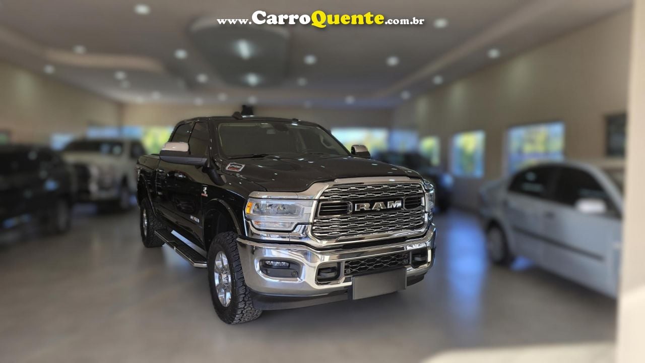 RAM   2500 LARAMIE  6.7 TDI  CD 4X4 DIESEL   PRETO 2020 6.7 DIESEL - Loja