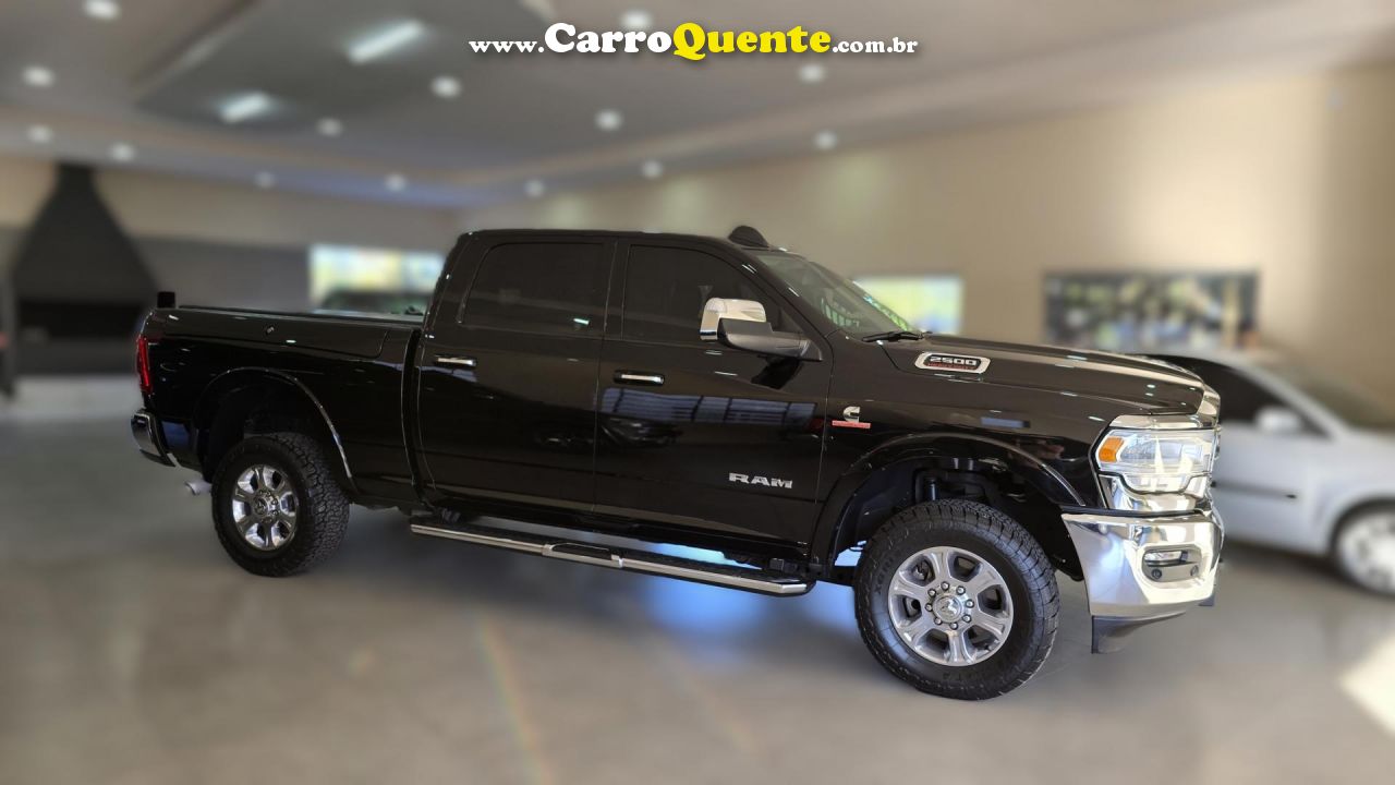 RAM   2500 LARAMIE  6.7 TDI  CD 4X4 DIESEL   PRETO 2020 6.7 DIESEL - Loja