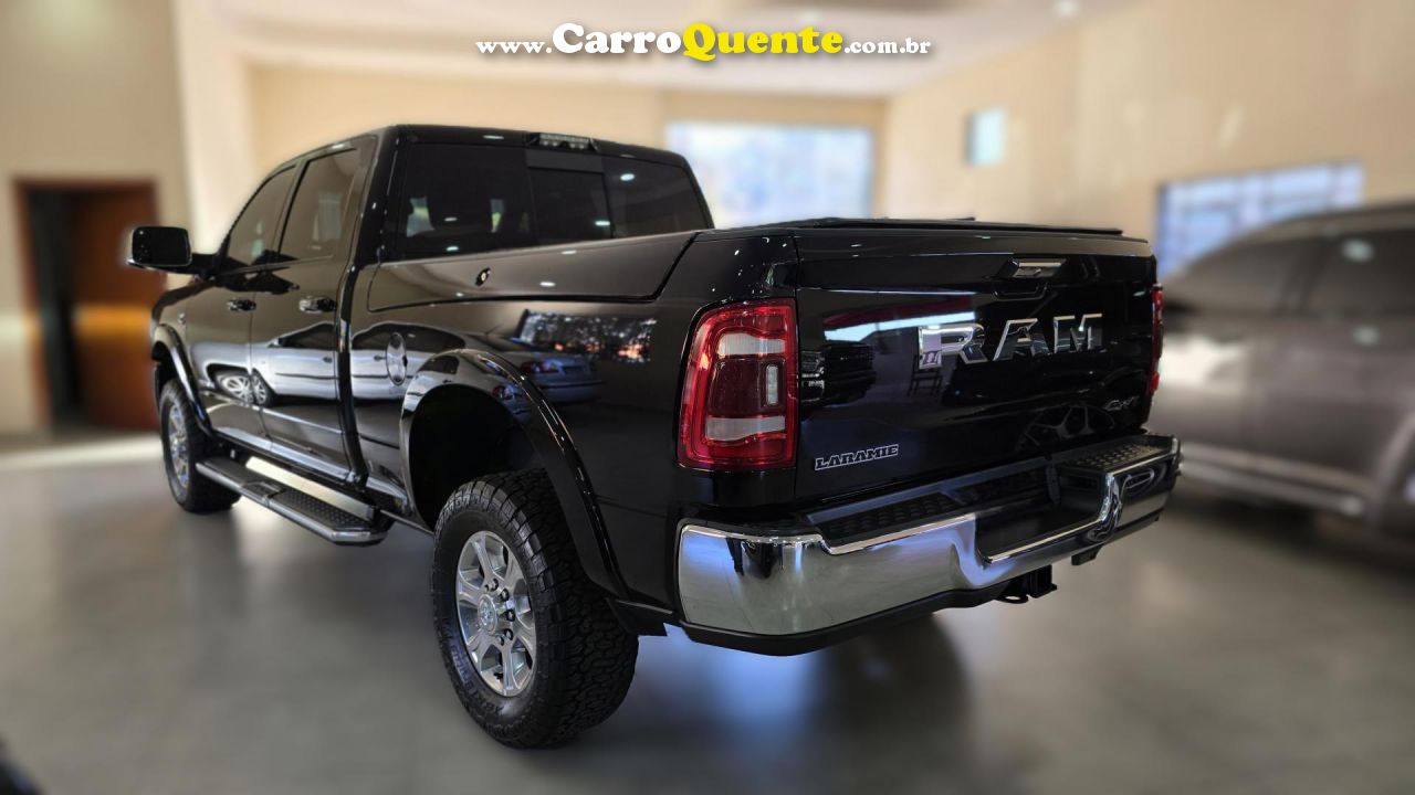 RAM   2500 LARAMIE  6.7 TDI  CD 4X4 DIESEL   PRETO 2020 6.7 DIESEL - Loja