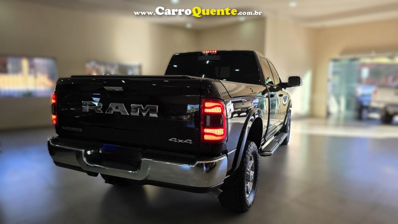 RAM   2500 LARAMIE  6.7 TDI  CD 4X4 DIESEL   PRETO 2020 6.7 DIESEL - Loja