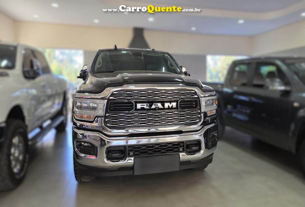 RAM   2500 LARAMIE  6.7 TDI  CD 4X4 DIESEL   PRETO 2020 6.7 DIESEL - Loja