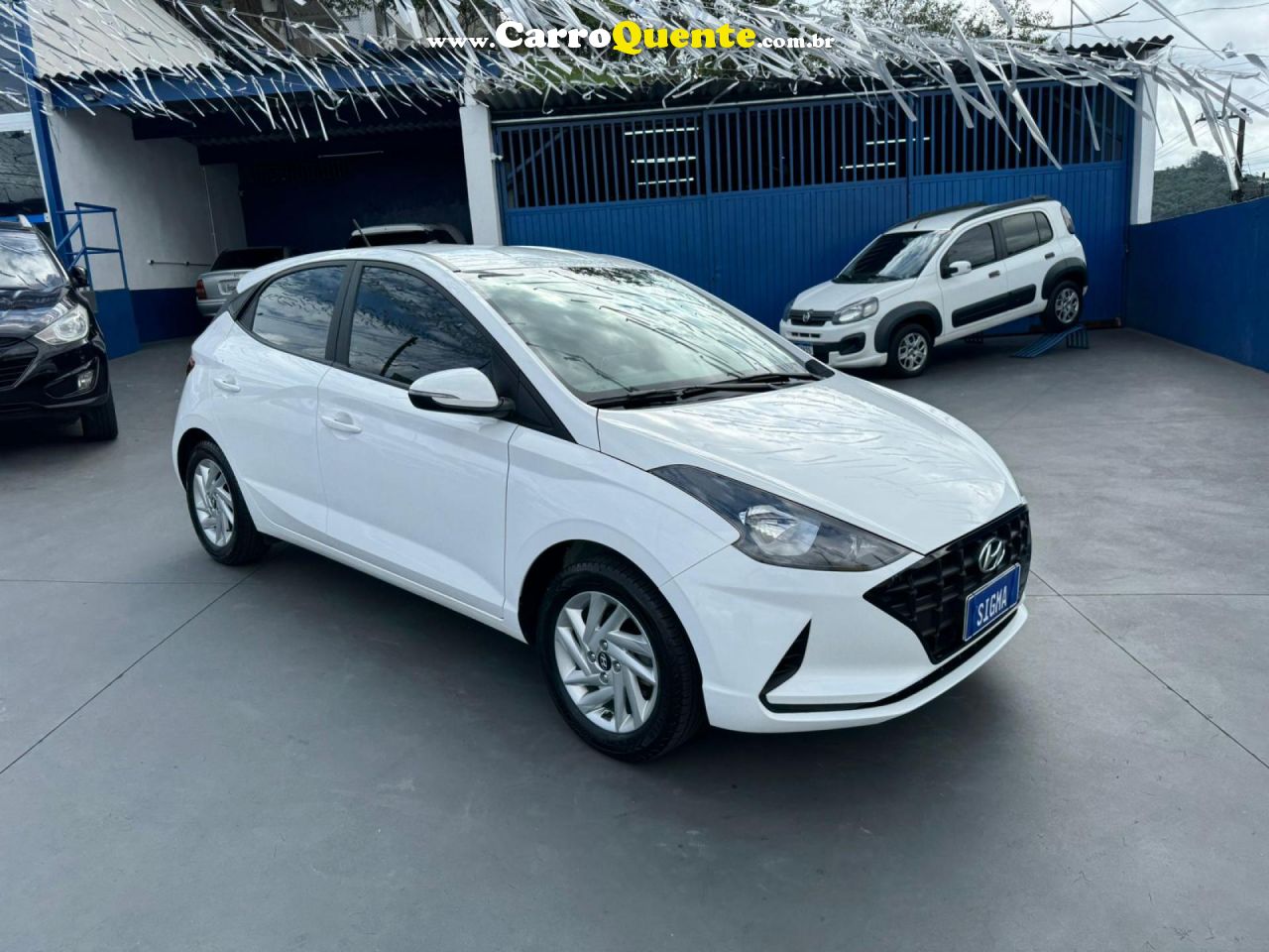 HYUNDAI   HB20 EVOLUTION 1.0 FLEX 12V MEC.   BRANCO 2022 1.0 FLEX - Loja