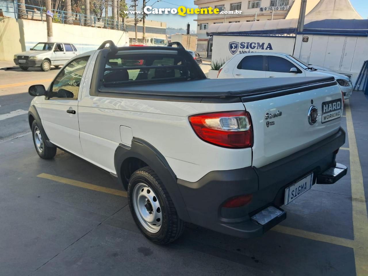 FIAT   STRADA WORKING 1.4 MPI FIRE FLEX 8V CS   BRANCO 2020 1.4 FLEX - Loja