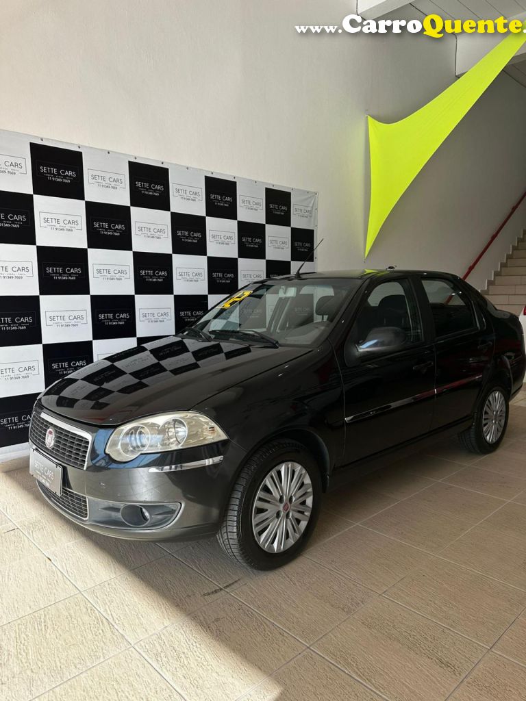 FIAT   SIENA ESSENCE 1.6 FLEX 16V 4P   PRETO 2012 1.6 FLEX - Loja