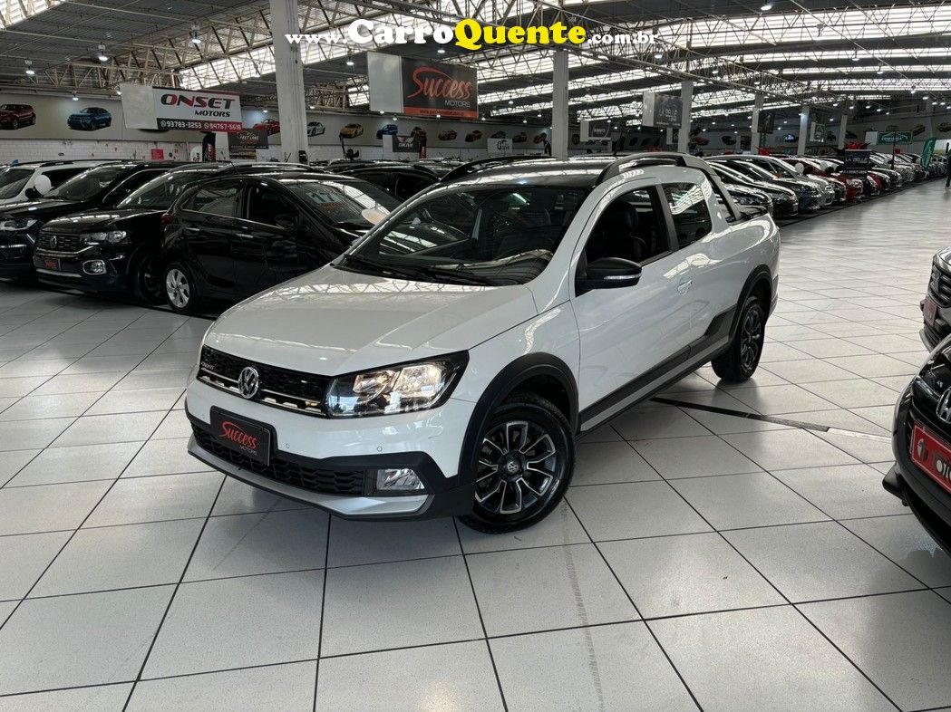 Volkswagen Saveiro 1.6 Cross CD 16v Flex Completo C/ Couro - Loja