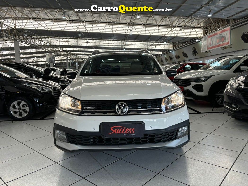 Volkswagen Saveiro 1.6 Cross CD 16v Flex Completo C/ Couro - Loja