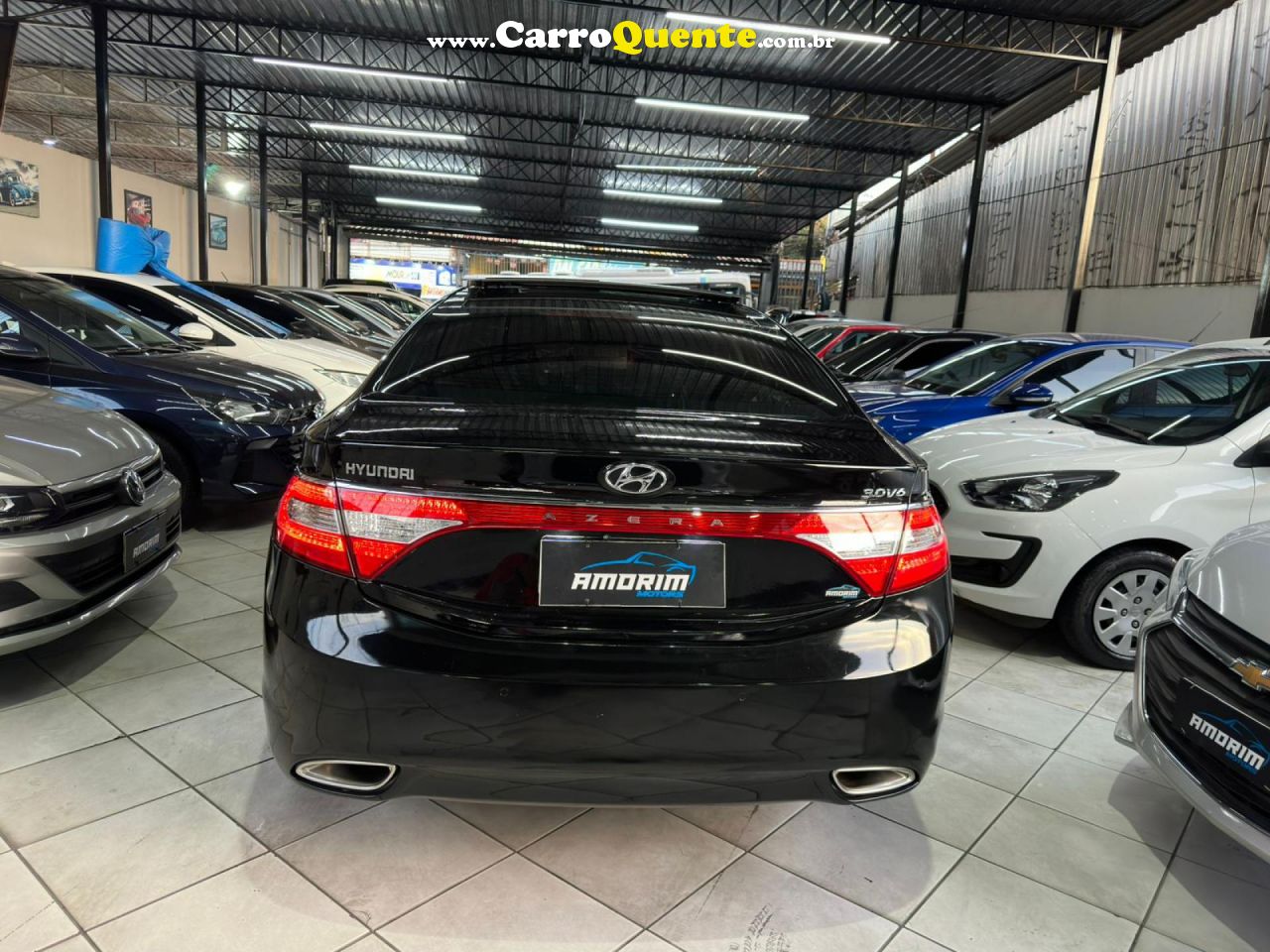 HYUNDAI   AZERA 3.0 V6 24V 4P AUT.   PRETO 2012 3.0 GASOLINA - Loja