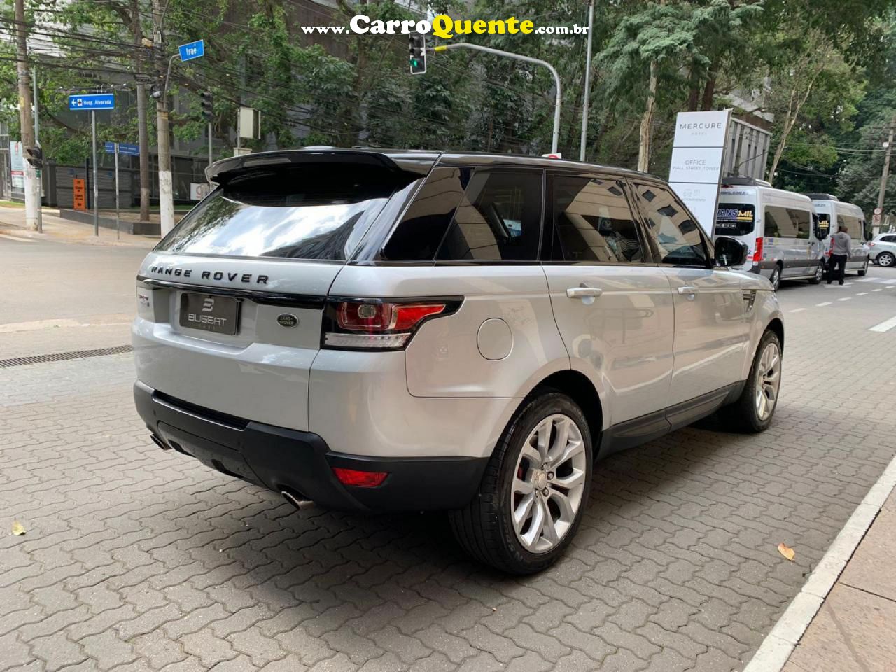 LAND ROVER   5.0 HSE AUTOBIOGRAPHY DYNAMIC    PRATA 2014 5.0 GASOLINA - Loja