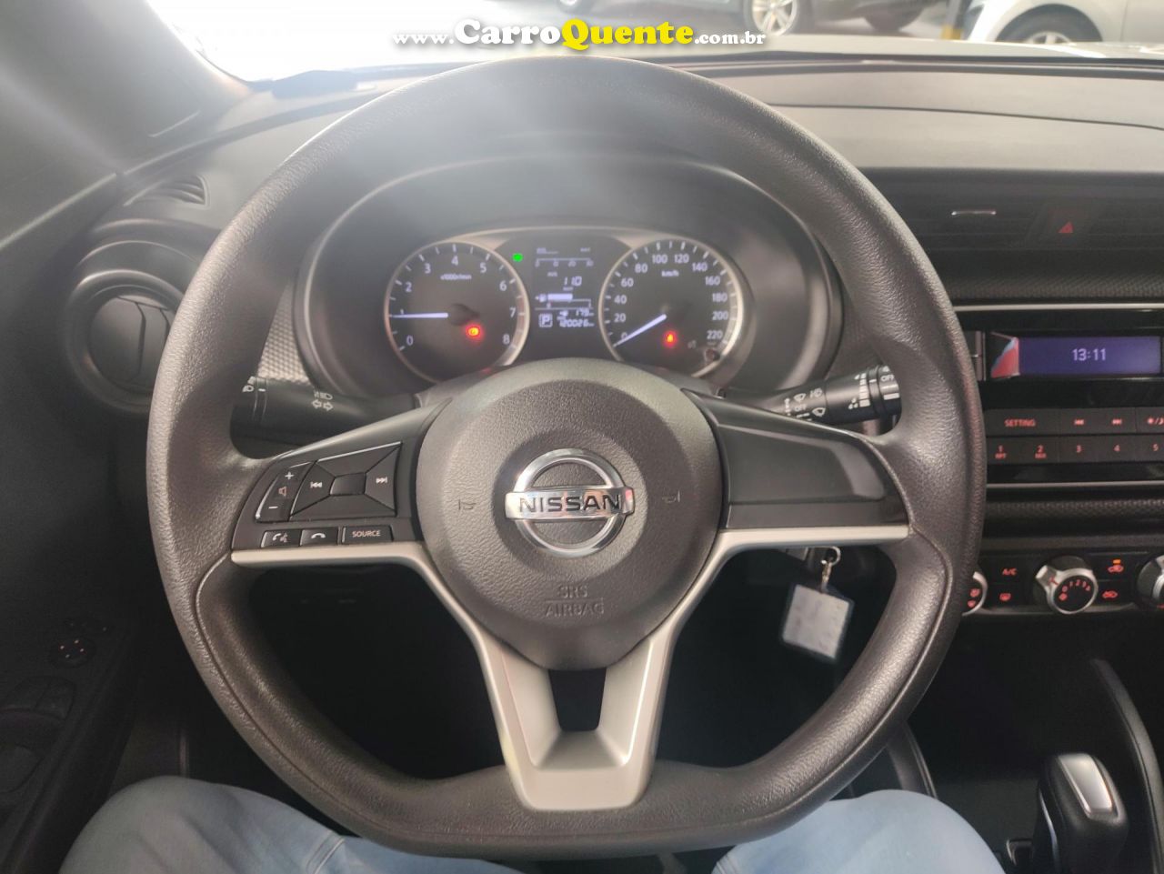 NISSAN   KICKS S DIRECT 1.6 16V FLEX 5P AUT.(PCD)   BRANCO 2019 1.6 FLEX - Loja