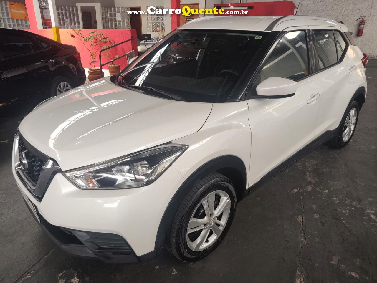 NISSAN   KICKS S DIRECT 1.6 16V FLEX 5P AUT.(PCD)   BRANCO 2019 1.6 FLEX - Loja