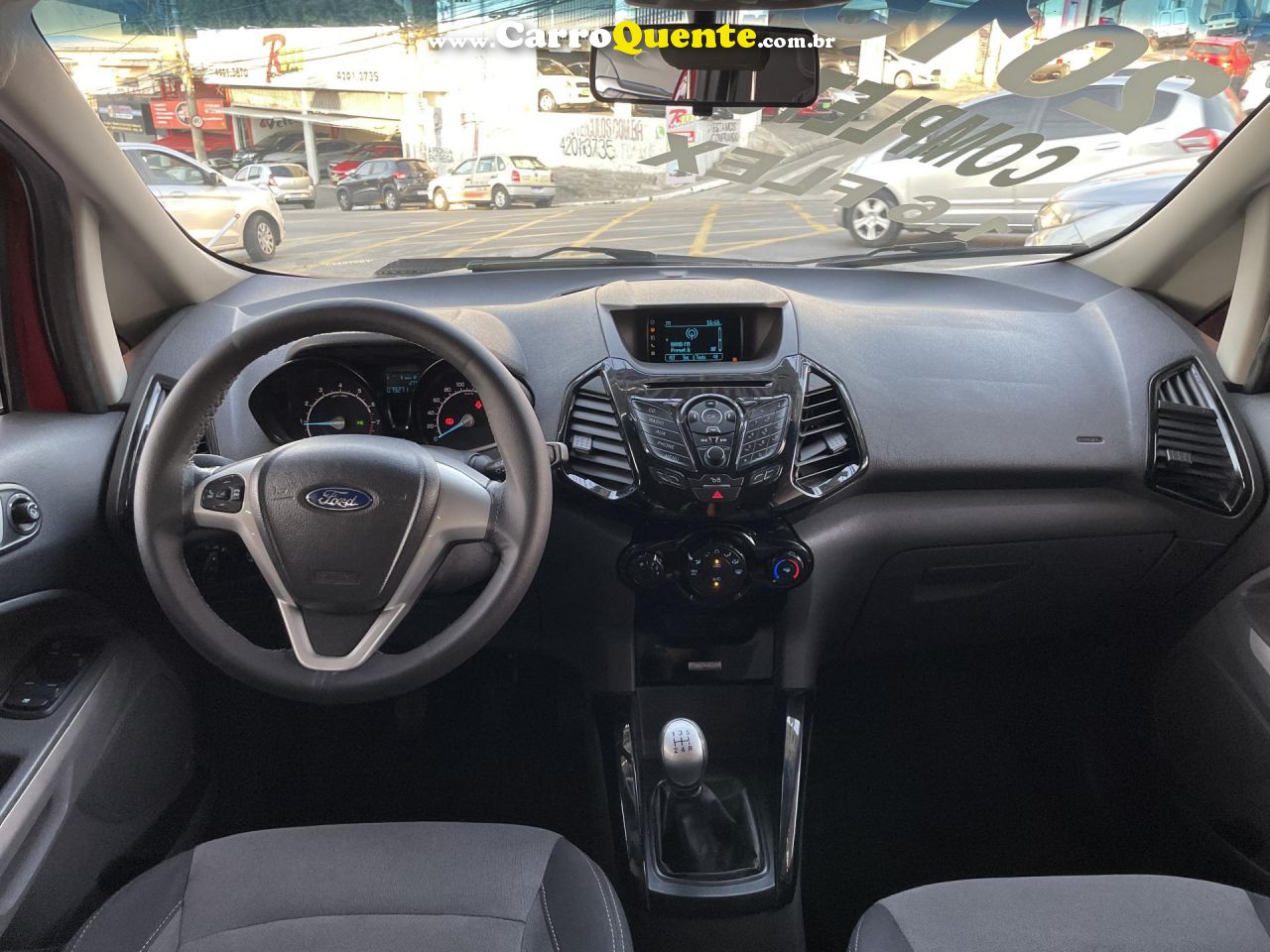 FORD   ECOSPORT FREESTYLE 1.6 16V FLEX 5P   VERMELHO 2015 1.6 FLEX - Loja