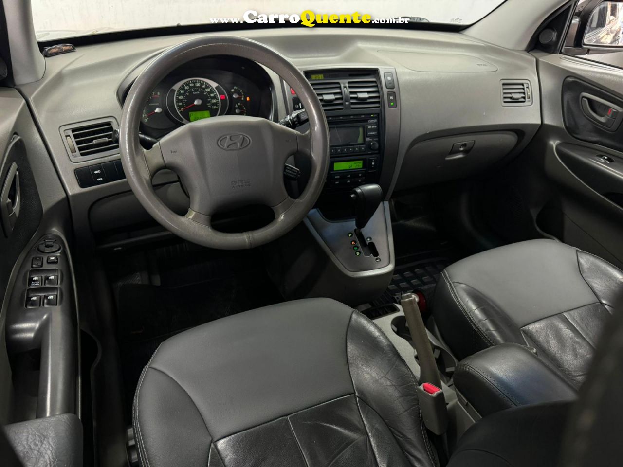 HYUNDAI   TUCSON 2.7 MPFI 24V 175CV AUT.   PRETO 2008 2.7 GASOLINA - Loja