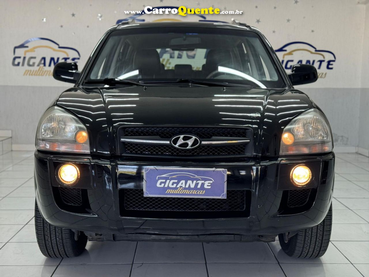 HYUNDAI   TUCSON 2.7 MPFI 24V 175CV AUT.   PRETO 2008 2.7 GASOLINA - Loja