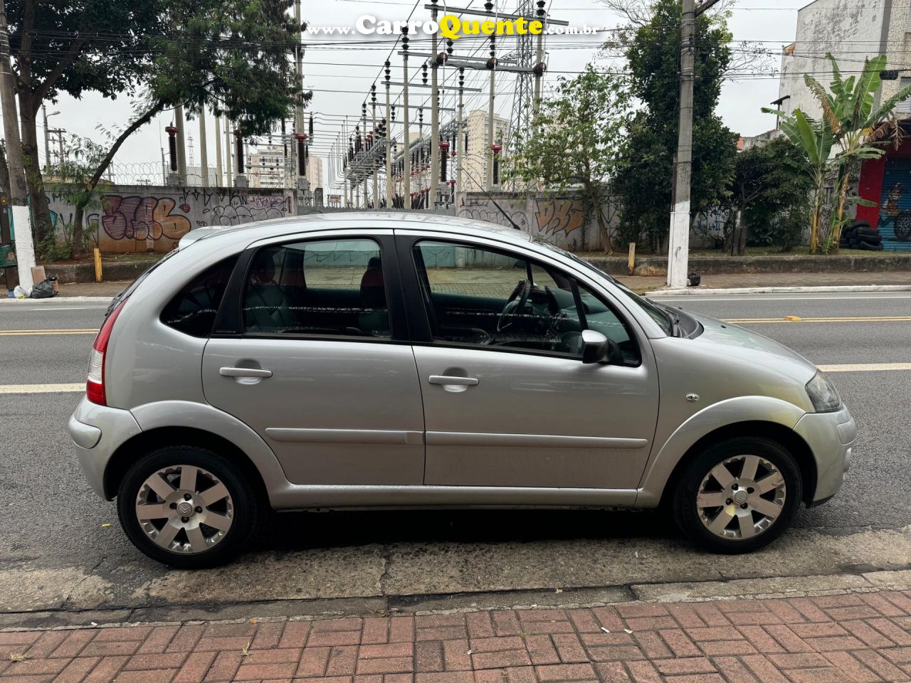 CITROËN   C3 EXCL.EXCL.SOLAR.SONORA 1.6 FLEX AUT   PRATA 2012 1.6 FLEX - Loja