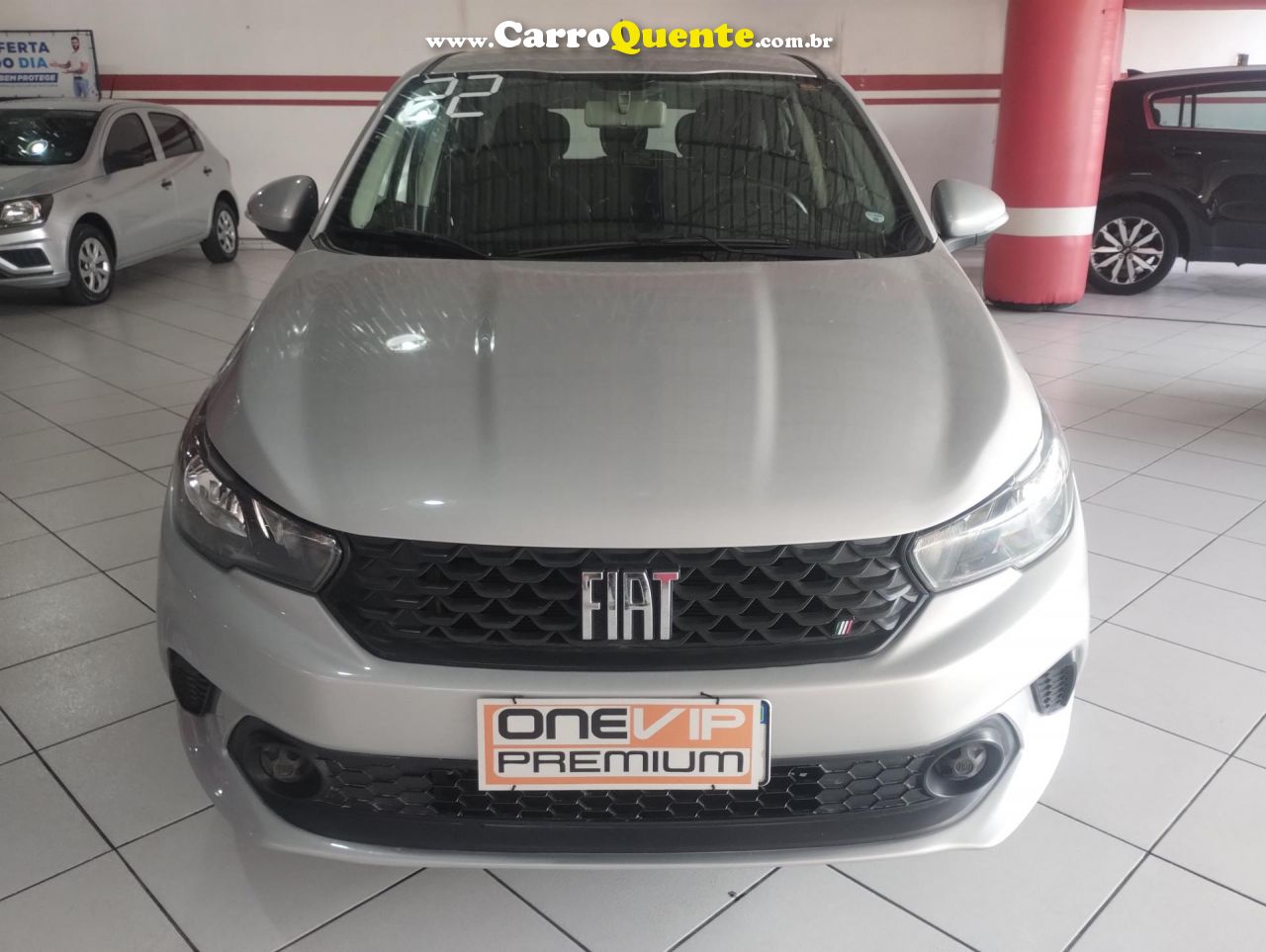 FIAT   ARGO 1.0 6V FLEX.   PRATA 2022 1.0 GASOLINA - Loja