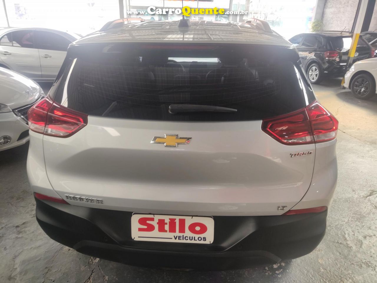 CHEVROLET   TRACKER LT 1.0 TURBO 12V FLEX AUT.   PRATA 2021 1.0 FLEX - Loja