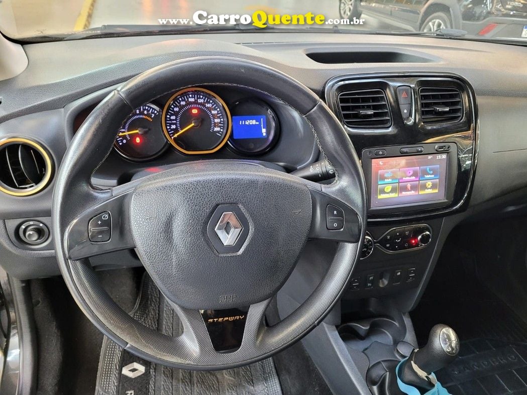 RENAULT SANDERO 1.6 STEPWAY 8V COMPLETO - Loja