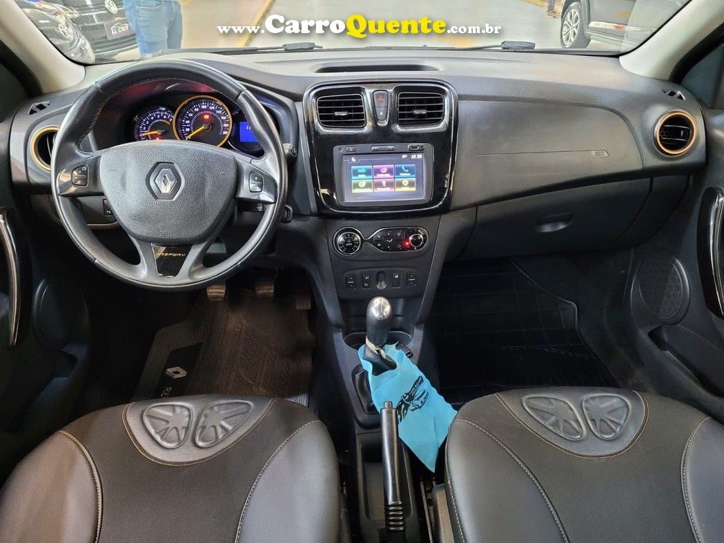 RENAULT SANDERO 1.6 STEPWAY 8V COMPLETO - Loja